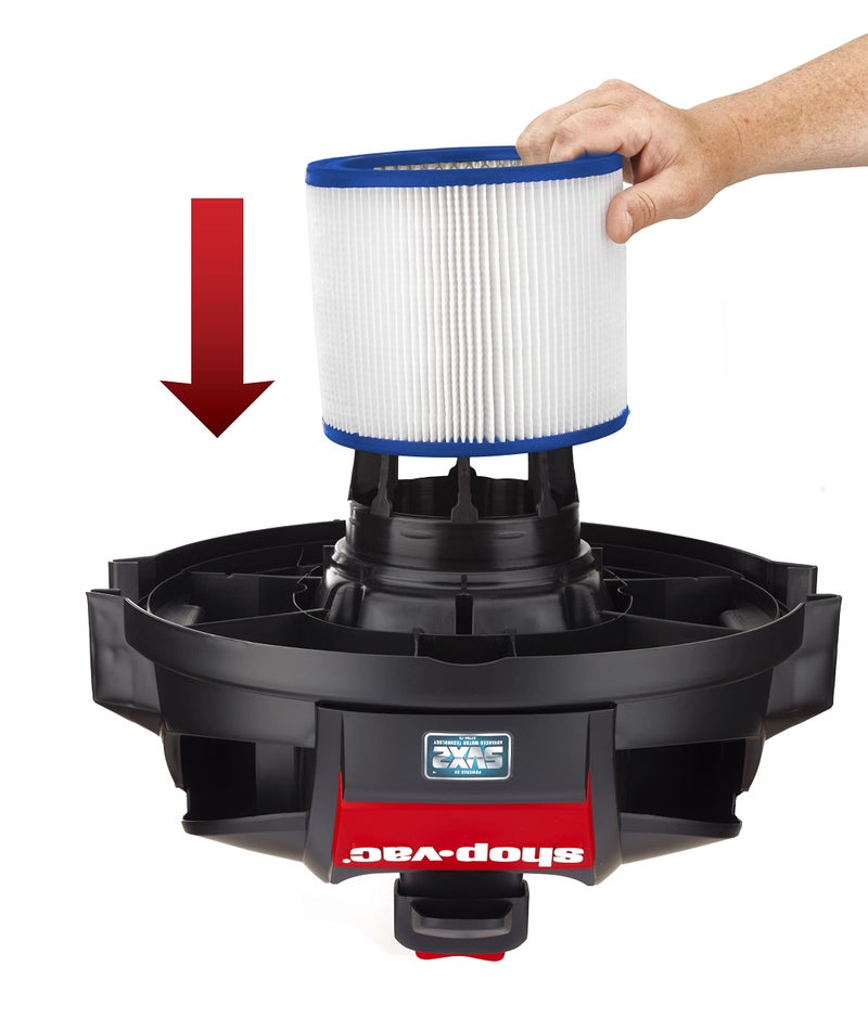 SHOPVAC Shop-Vac 9034033 HEPA Cartridge Filter, Fits Wet/Dry Shop-Vacs 5 Gallons and Above, Advanced Filtration, Ideal for Wet/Dry Use - Image 4